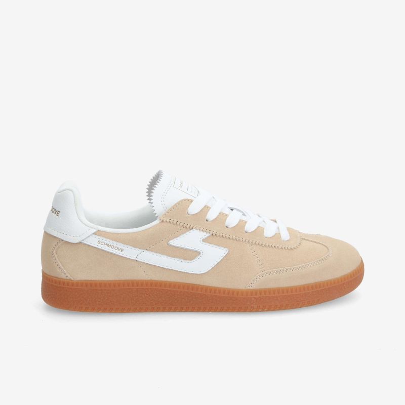 SHEFFIELD JOGGER M - SUEDE/NAPPA - BEIGE/BLANC